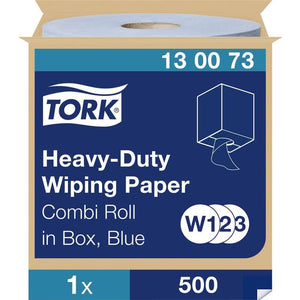 B-Ware Tork Reinigungstücher 2 lagig 500 Blatt Oberflächenreinigung blau Karton