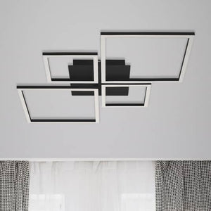 B-Ware Briloner Led Deckenlampe Deckenlampe Lampe Frame Step Dim Led 4 Flammig Schw934