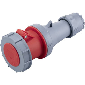 4x B-Ware SYGONIX CEE Kupplung Stecker Grau IP67 Pilotkontakt Kunststofffrei 4 STÜCK