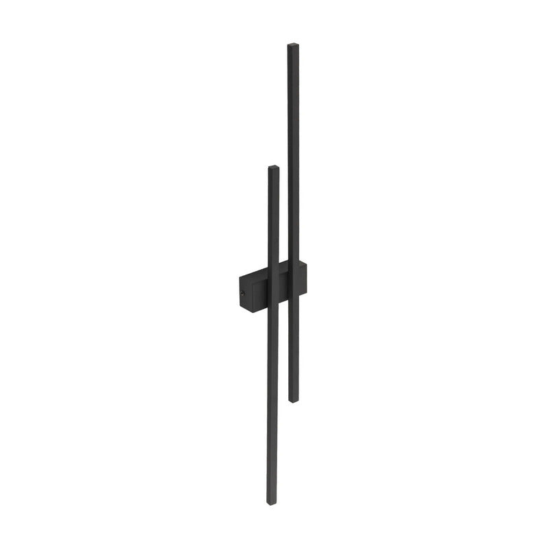 TK Lighting Wandleuchte Wandlampe LED Flash schwarz Metall Kunststoff 2 flammig - 5901780566265