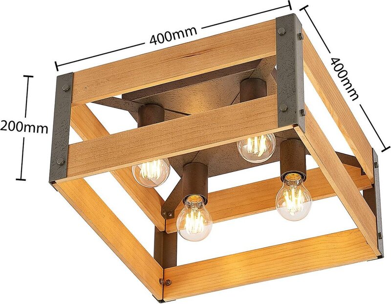 Lindby Gudula Deckenlampe Deckenleuchte Lampe Leuchte Deckenlicht Licht - 4251096584233
