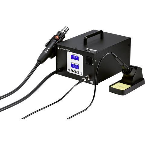 TOOLCRAFT TR-700 Lötstation Löttechnik Lötset 700 W 200 480 °C SIEHE TEXT/FOTO - 4053199961276
