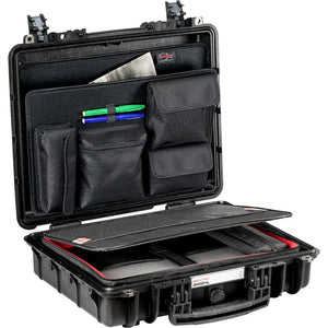 B-Ware Explorer Cases Outdoor Koffer 4412HL.B C schwarz wasserdicht stoßfest 45x35x13cm