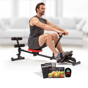 B-Ware Kendox RowShaper Rudergerät Fitnessgerät für Kraft- und Ausdauertraining 120kg