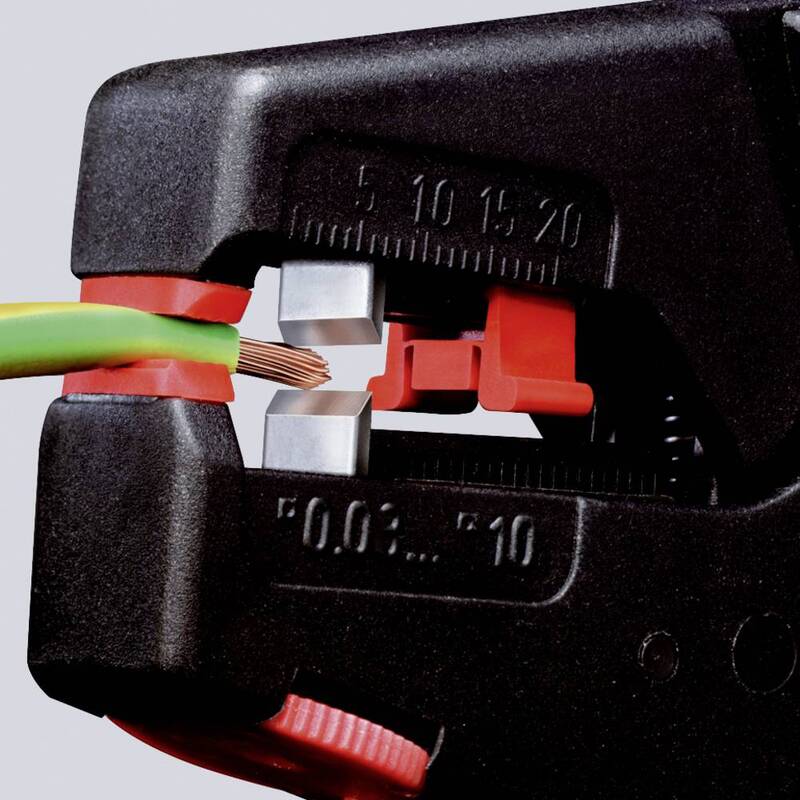 Knipex 12 40 200 Automatisch Abisolierzange Abisolierwerkzeug Isolierzange Stahl - 4003773040262