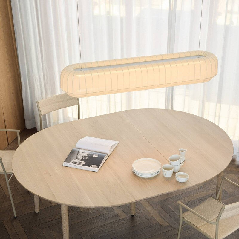 Northern LED Pendant Light Tradition Linear, Textile, Off-white - 7073337002330