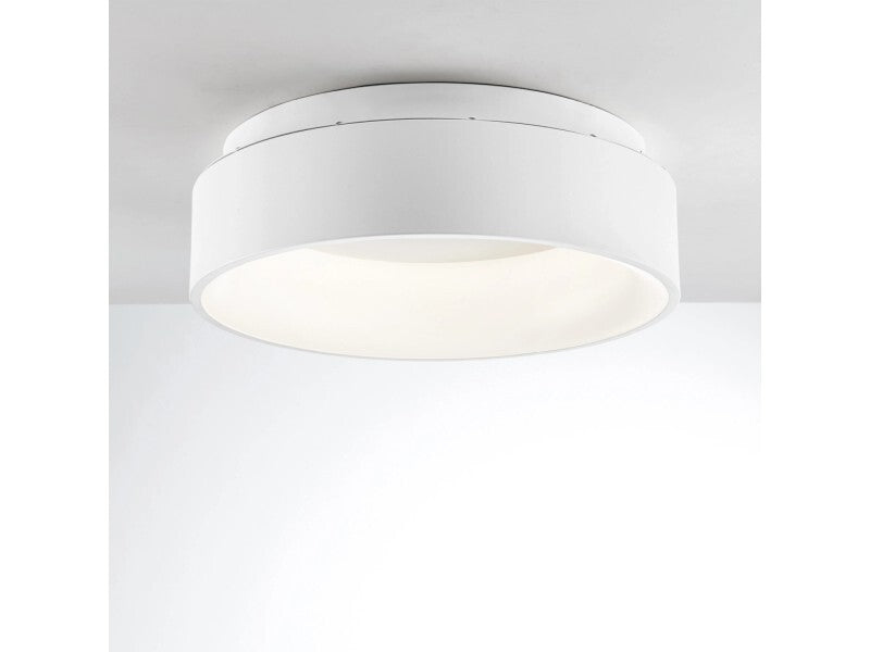 Luce Ambiente Design Noah LED Ceiling Lamp, White, Ø 45 Cm, Metal, CCT - 8031414885978