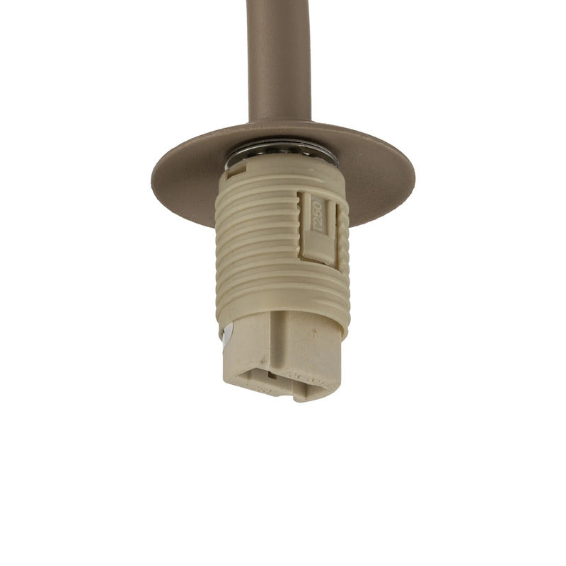 TK Lighting Wandleuchte Lava LED Wandlampe dimmbar Glas Metall sand Höhe 21cm - 5906135111527