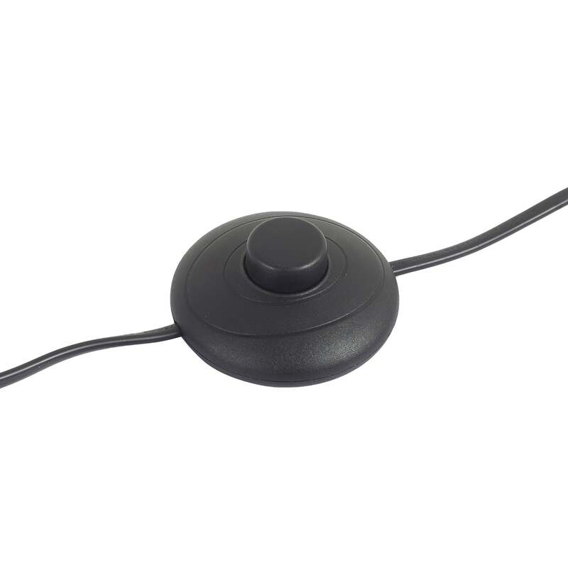 Lindby Stehleuchte Standlampe LED Romilda grau Holz Schalter Kabel 122 cm - 4251911794441