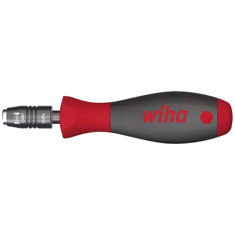 Wiha Bit-Schraubendreher CentroFix 1/4" 38mm Mehrkomponentengriff Werkzeug 149mm - 4010995403317