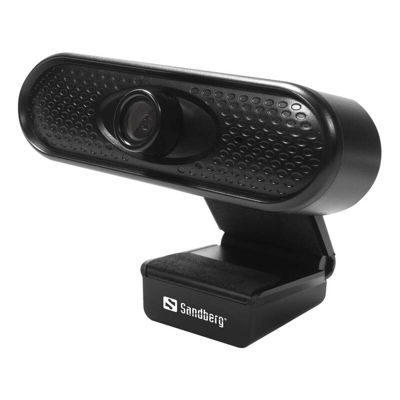 Sandberg Webcam Kamera USB Full HD Webcam 1080P Mikrofon Farbe 80 STÜCK - 5705730133961