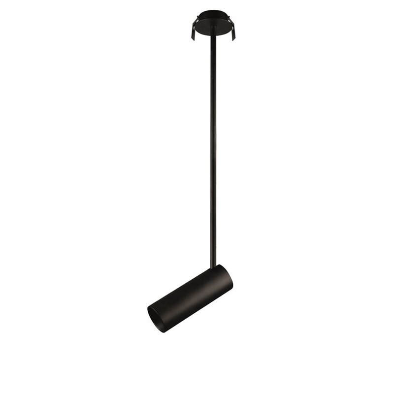 NOVA LUCE Pendelleuchte Hängelampe BRANDO Aluminium Schwarz LED GU10 LED Einbau - 5212017410528