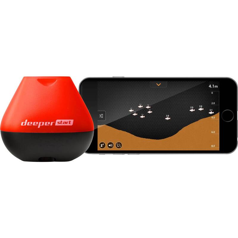 Deeper Fischfinder Start Sonar WLAN Anglergerät mit 6 Stunden Betriebszeit 65mm - 4779032950428