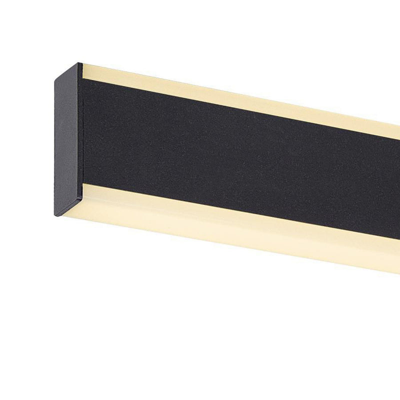 SLV Wandleuchte Lampe One Linear LED dimmbar schwarz CCT 52cm 1000Lumen IP44 - 4024163292474