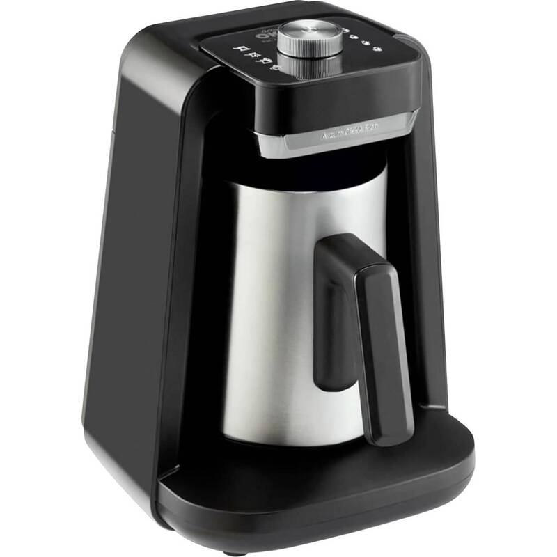 Arzum Kaffeemaschine Mokkakocher Espressokanne Milchaufschäumer Bronze 5 Tassen - 8693184916650