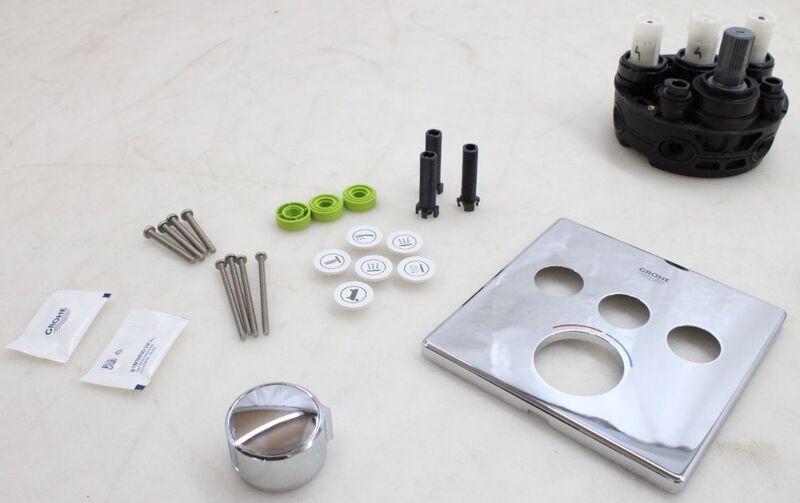 GROHE SmartControl Mixer Unterputz Badewannenarmatur Chrom 158mm 43mm - 4005176413452