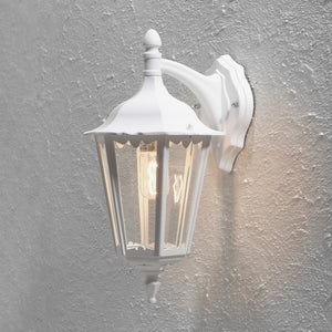 B-Ware Konstsmide Außenwandleuchte Firenze LED Gartenleuchte Lampe dimmbar weiß 48cm