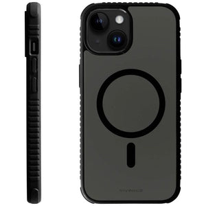 B-Ware Vivanco Rückcover Handyhülle Backcover iPhone 15 MagSafe schwarz transparent