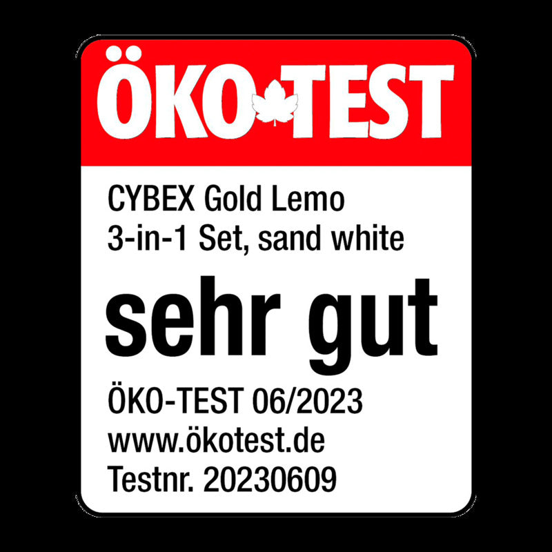Cybex Hochstuhl LEMO Babystuhl Kinderhochstuhl verstellbar beige 4in1 Set - 4063846171651