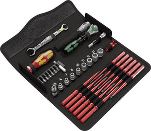 B-Ware WERA VDE Kraftform Handhalter Set 35tlg mit Wechselklingen und Werkzeugen