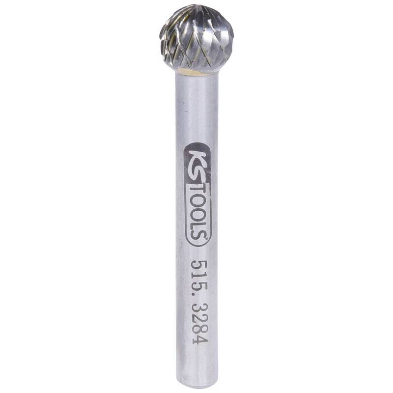 KS Tools Frässtift Hartmetall Ø6mm Länge 54mm Entgraten Kanten brechen 1 Stück - 4042146257166