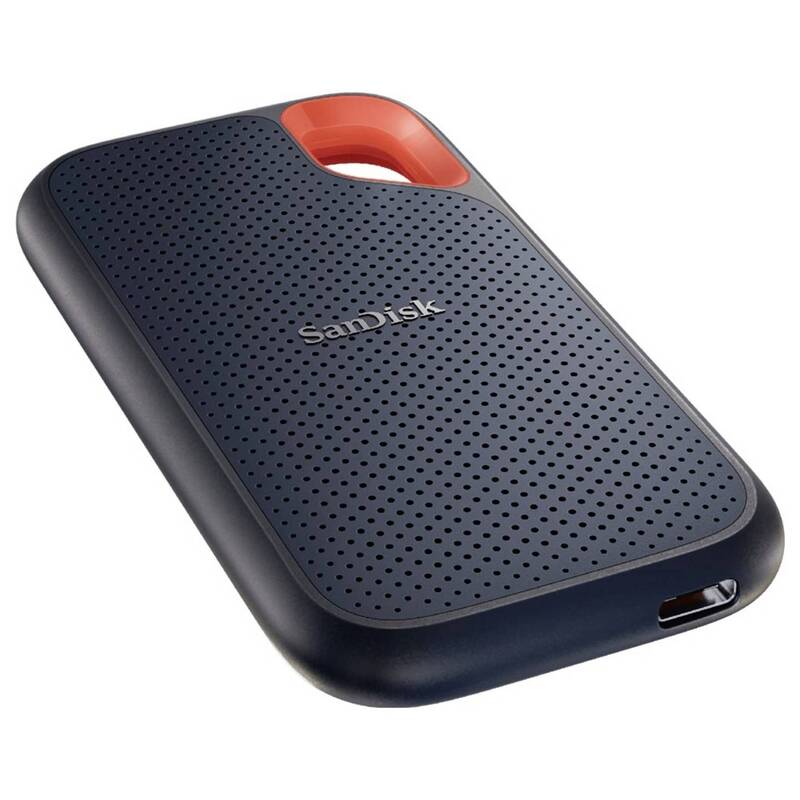 SanDisk Extreme Portable 4TB Externe SSD-Festplatte USB 3.2 IP55 Schwarz/Orange - 0619659184704