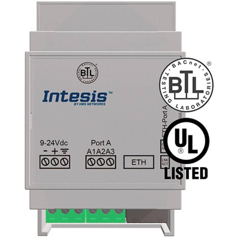 Intesis Gateway BACnet Router BACnet MS/TP Gateway Integration INBACRTR0320000 - 2050006651186