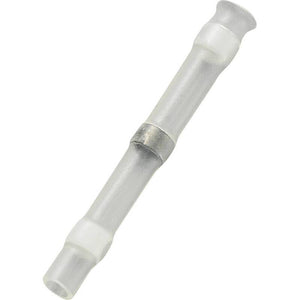999x B-Ware TRU COMPONENTS Stoßverbinder Kabel Schrumpfschlauch Vollisoliert Weiß 1 Stück