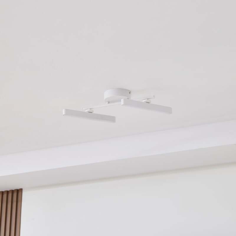 Lindby Strahler Lichtleiste LED Spot weiß dimmbar Eldrin 2-flammig 3000K De893 - 4251911791143