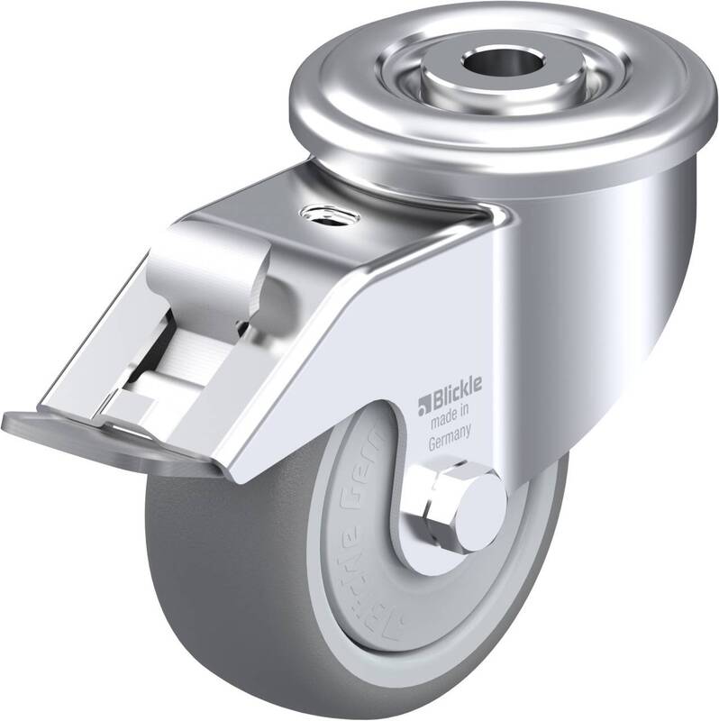Blickle 757060 LER-TPA 80K-FI-FK Lenkrolle Feststeller Rad Rolle Montagematerial - 4047526098957