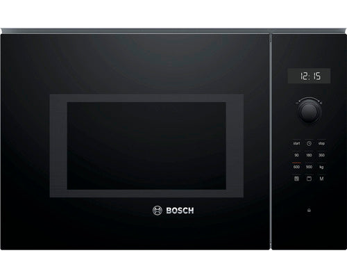Bosch Mikrowelle Ofen Einbau Küche Schwarz Edelstahl BEL554MB0 25 Liter Grill - 4242005039067