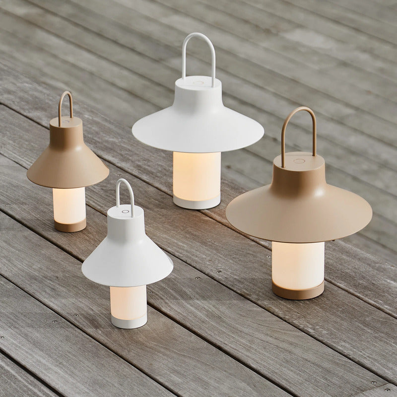 LOOM DESIGN Tischleuchte Akku Lampe LED Leuchte Weiß Shadow Small IP65 - 5712802225196