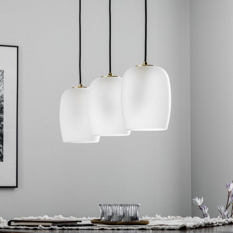 Lucande Taylan Hängeleuchte Deckenlampe Pendelleuchte Lampe 3-flammig länglich - 4251911757002