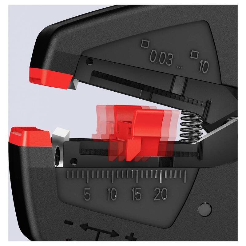 Knipex 12 40 Automatische Abisolierzange 0,03-10 mm² für Elektroarbeiten - 4003773040262