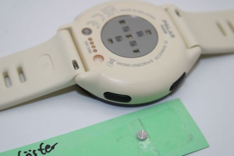 Polar Pacer GPS-Laufuhr Smartwatch Pulsuhr Sportuhr Uhr Fitnessuhr Cloud White - 0725882060453