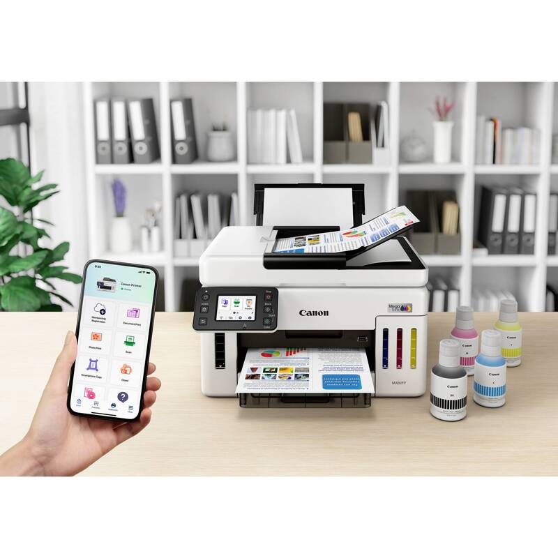 Canon Multifunktionsdrucker MAXIFY GX6150 Drucker Kopierer Farbdrucker Duplex - 4549292240375
