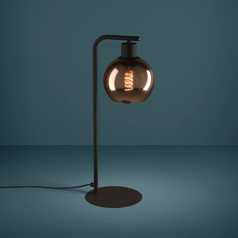 Eglo Stars Of Light Tischlampe Tischleuchte Cordoba Glas kupfer schwarz E27 LED - 9008606295197