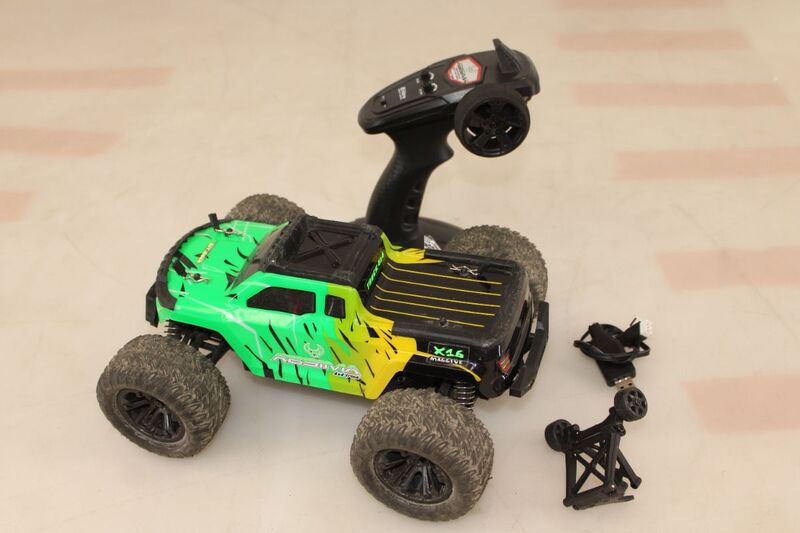 Absima MINI AMT Gelb, Grün Brushed 1:16 RC Modellauto Elektro Monstertruck RtR 2 - 4250650957711