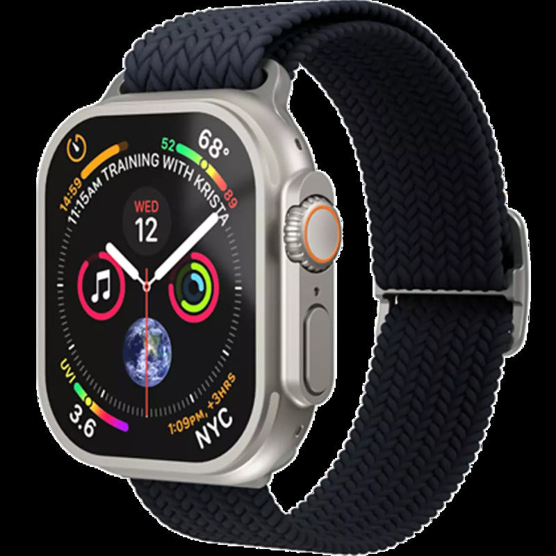 Vonmählen Woven Loop Band Armband 44 mm 45 mm 46 mm 49 mm one size navy blau - 4251483671836