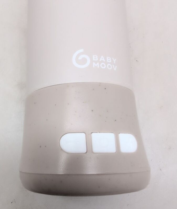 Babymoov Flaschenwärmer Moov & Feed ergonomisch beige für Wasser und Milch 50°C - 3661276184398