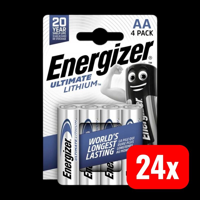 Energizer Batterie Mignon AA L91 Ultimate Lithium 1,5V Hochleistungsbatterie 1 - 7638900262643