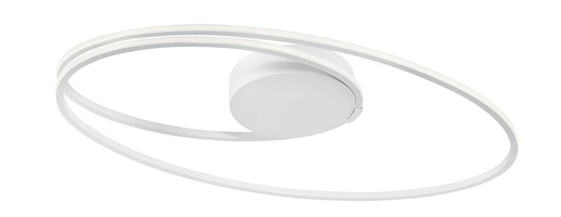 Nova Luce Deckenleuchte Deckenlampe VIARREGIO LED Weiß Warmweiß Wohnzimmer 28 W - 5212017411259