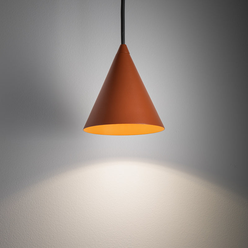 Nowodvorski Hängeleuchte ZENITH LED Pendelleuchte dimmbar terracotta Ø11cm - 5903139114561