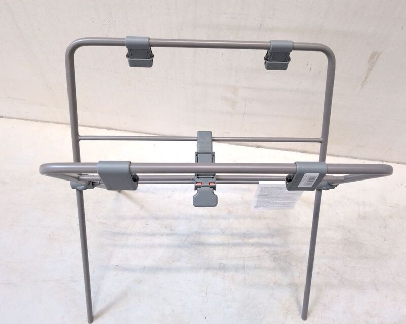 Stokke Flexi Bath Stand schwarz faltbar mit rutschfesten Füßen und Handtuchha... - 2000576967903