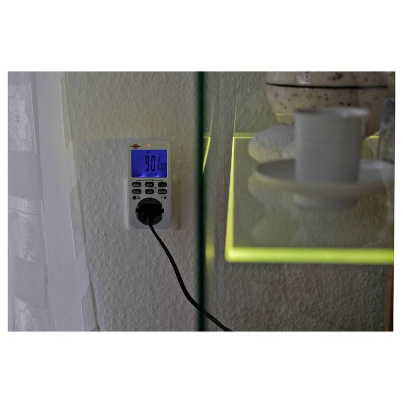 Brennenstuhl Zeitschaltuhr digital Wochenprogramm 3600W IP20 Countdown-Funktion - 4007123665303
