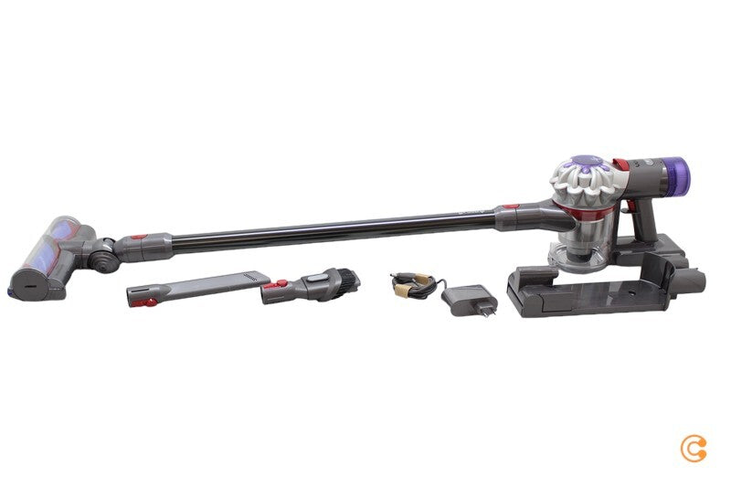 Dyson V8 Silber-Nickel Akku-Handstaubsauger Staubsauger Sauger 21.6V 230 V 42572 - 5025155081839