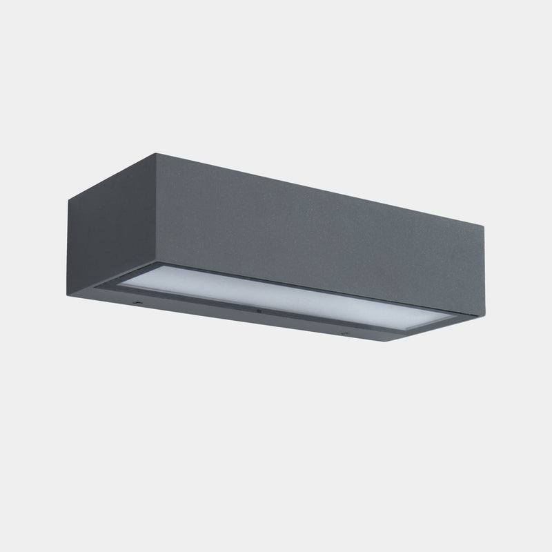 LEDS-C4 Außenwandleuchte Gartenlampe Nemesis LED Wandleuchte grau IP65 19,5cm - 8445386783390