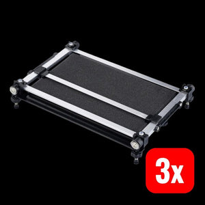 3x B-Ware Toolcraft Platinenhalter TO-ZD-11ES regelbar rutschfest 210x150x40mm 1 Stück