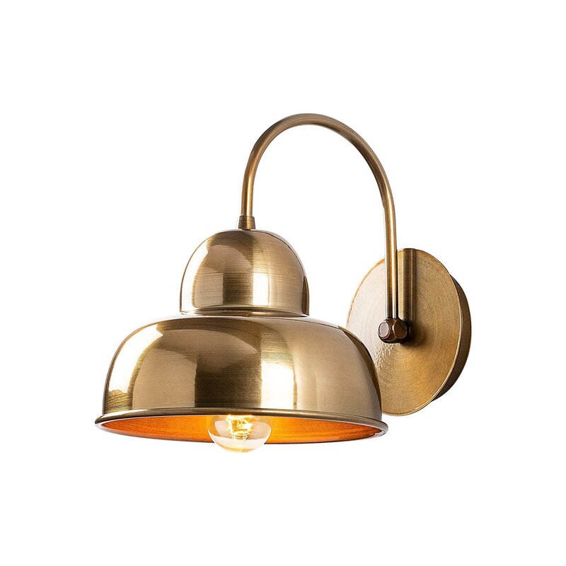Opviq Wandleuchte Berceste 180-A Wandleuchte Lampe gold Wandmontage - 8681875546149