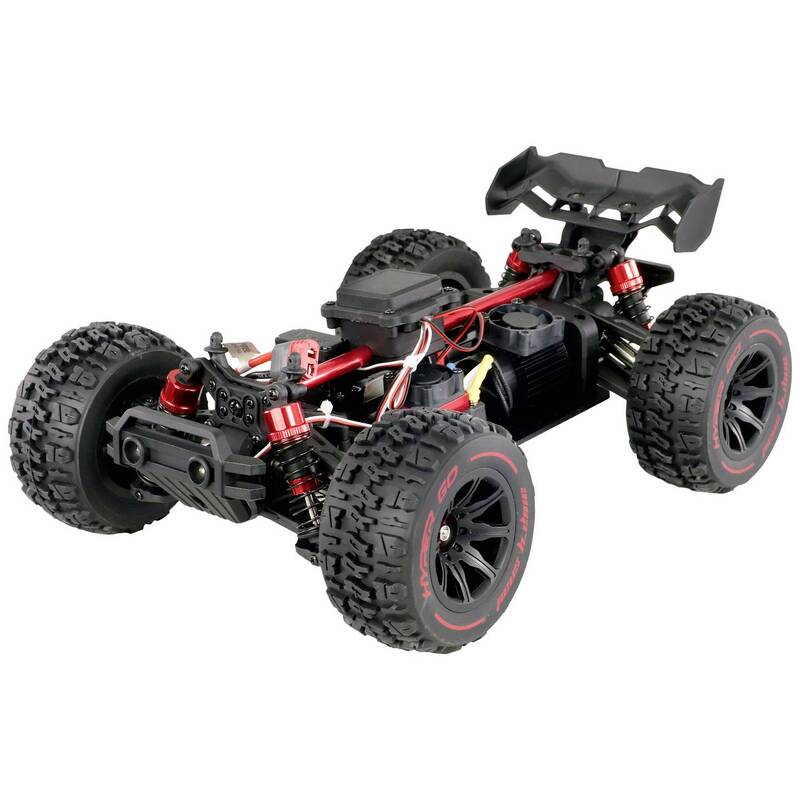 Amewi Hyper GO 1:14 RC Truggy Brushless 4WD 55km/h RtR Schwarz Gold Monstertruck - 4262408972990